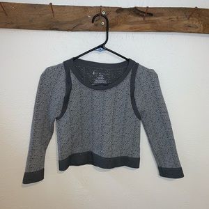 Free People Athletic 3/4 sleeve length shirt